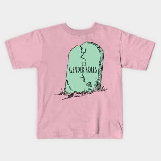 RIP Gender Roles Kids T-Shirt